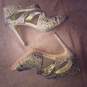 Gianni Bini Golden Heels